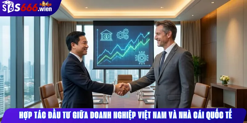 Hợp tác đầu tư giữa doanh nghiệp trong nước và nhà cái quốc tế