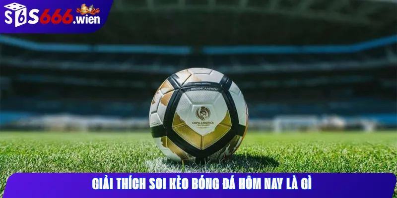 Giải thích soi kèo bóng đá hôm nay là gì